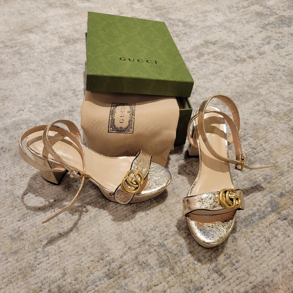 Gucci platform sandals